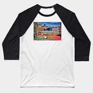 Lobster Traps Murray Harbour PEI Baseball T-Shirt